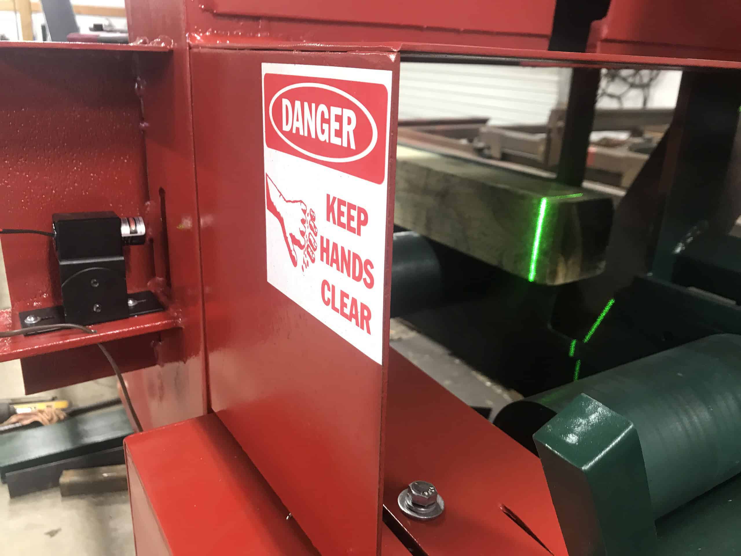 Laser Marker close-up view