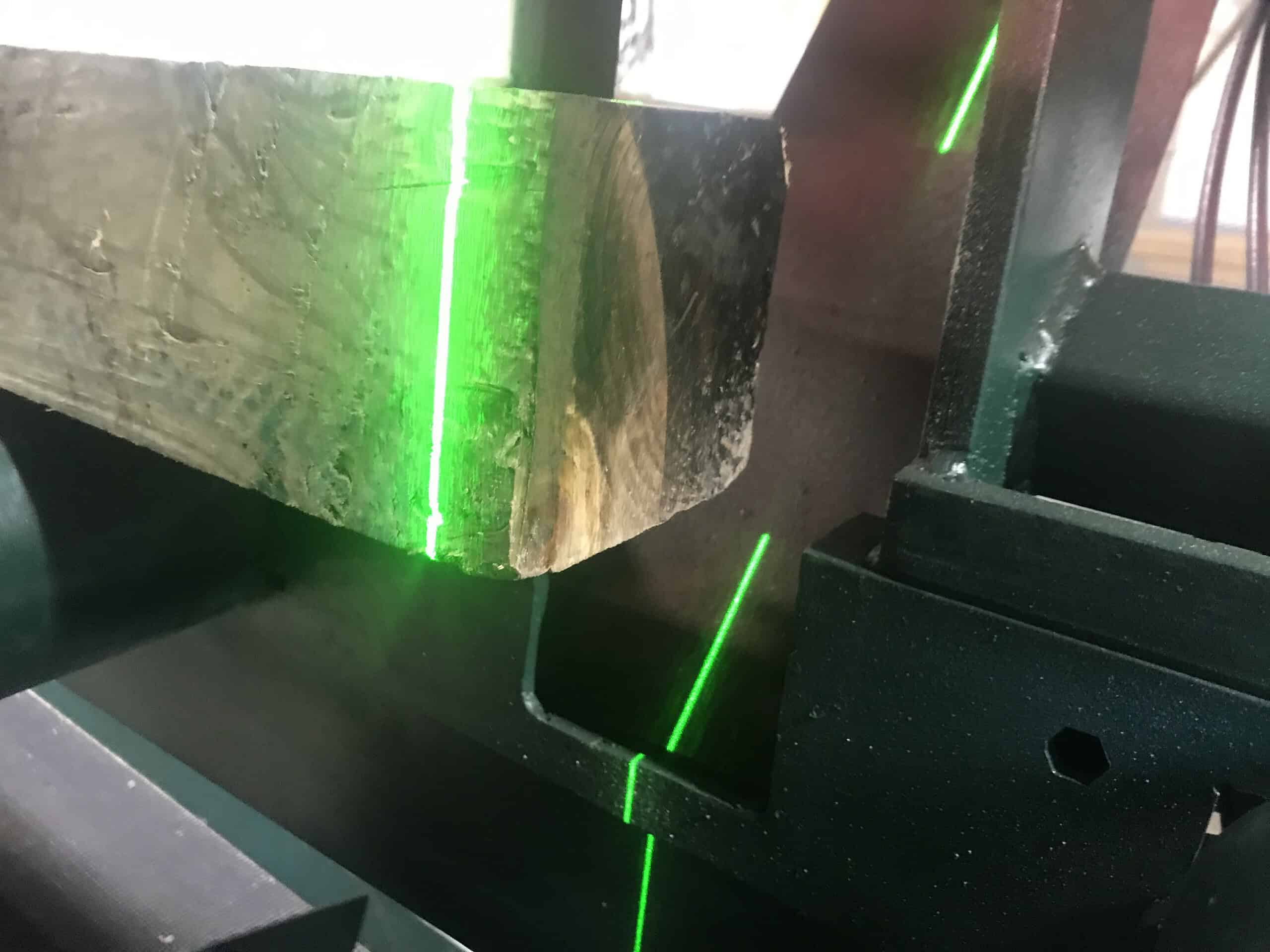 Laser Marker cutting demonstration