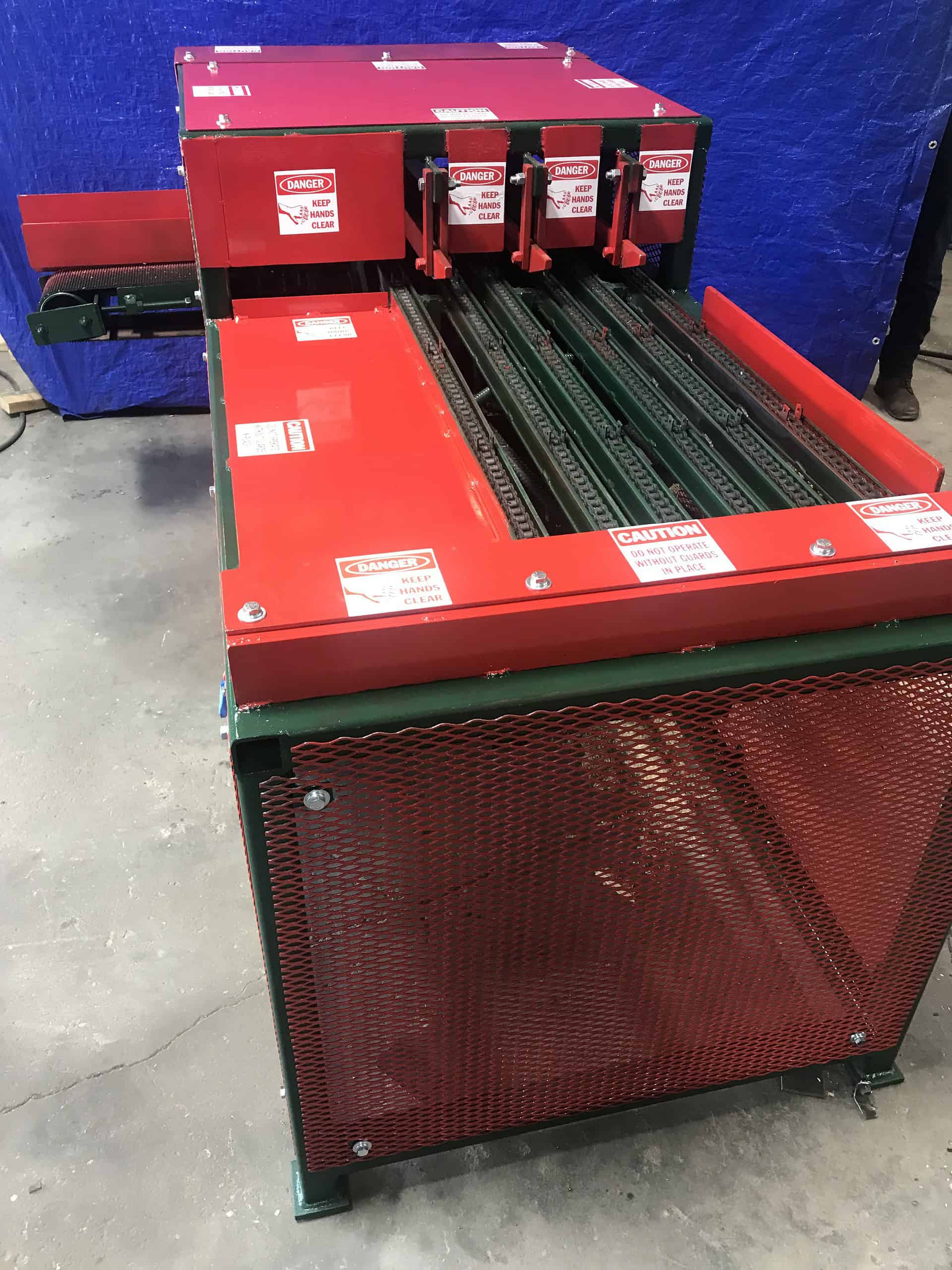 Multi-Head Trim Saw close-up