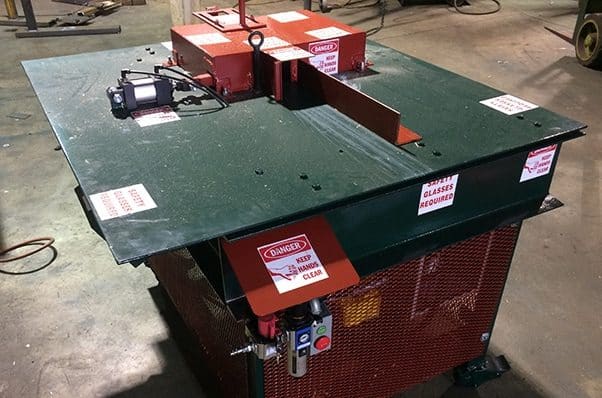 Morgan Chop Saw facility